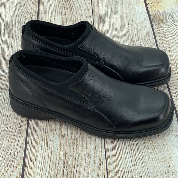 Sperry Top Sider Black Leather Slip On Loafers - Picture 12 of 12